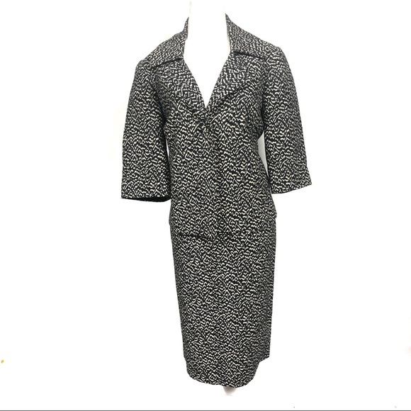 HAROLD’S Classic Black & Cream skirt Set Sz - Picture 5 of 14